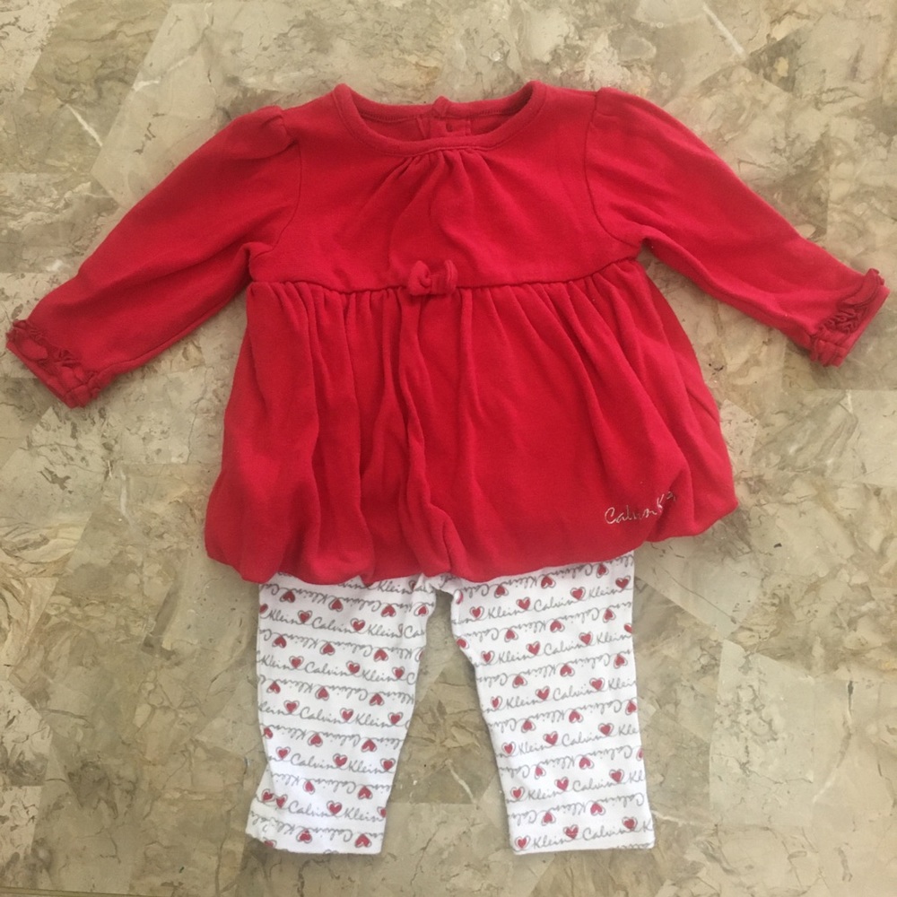 Calvin Klein baby girl set